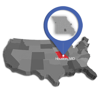 Houston MO map