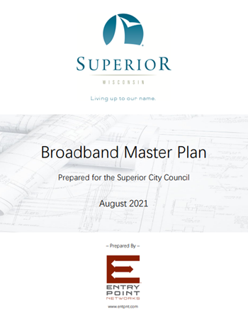 Superior Wisconsin master plan cover sheet