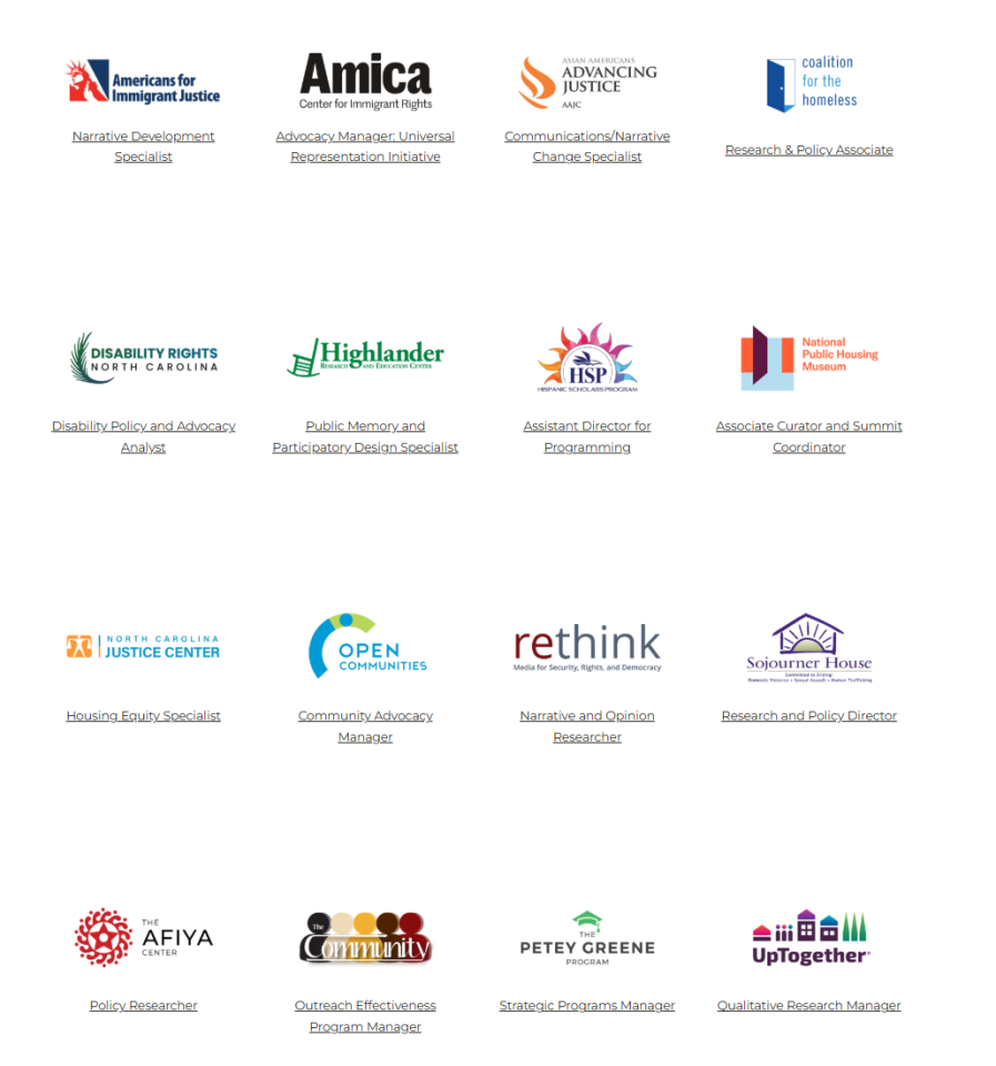 ACLS fellow orgs 2025