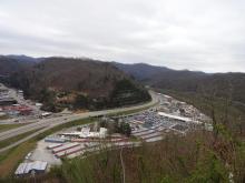 Pikeville Kentucky aerial photo