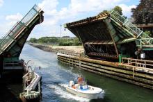 Blynman Bridge in Gloucester MA